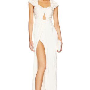 Renada Gown in Ecru White Size M/Tularosa/Revolve